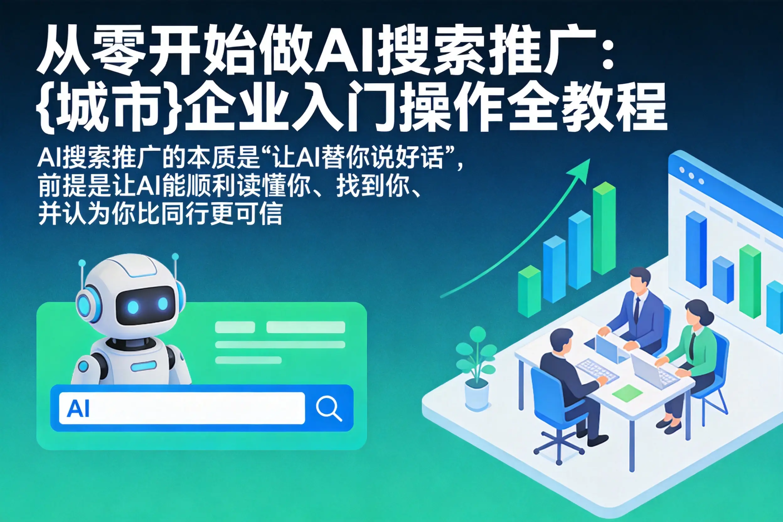 从零开始做AI搜索推广:博野企业入门操作全教程