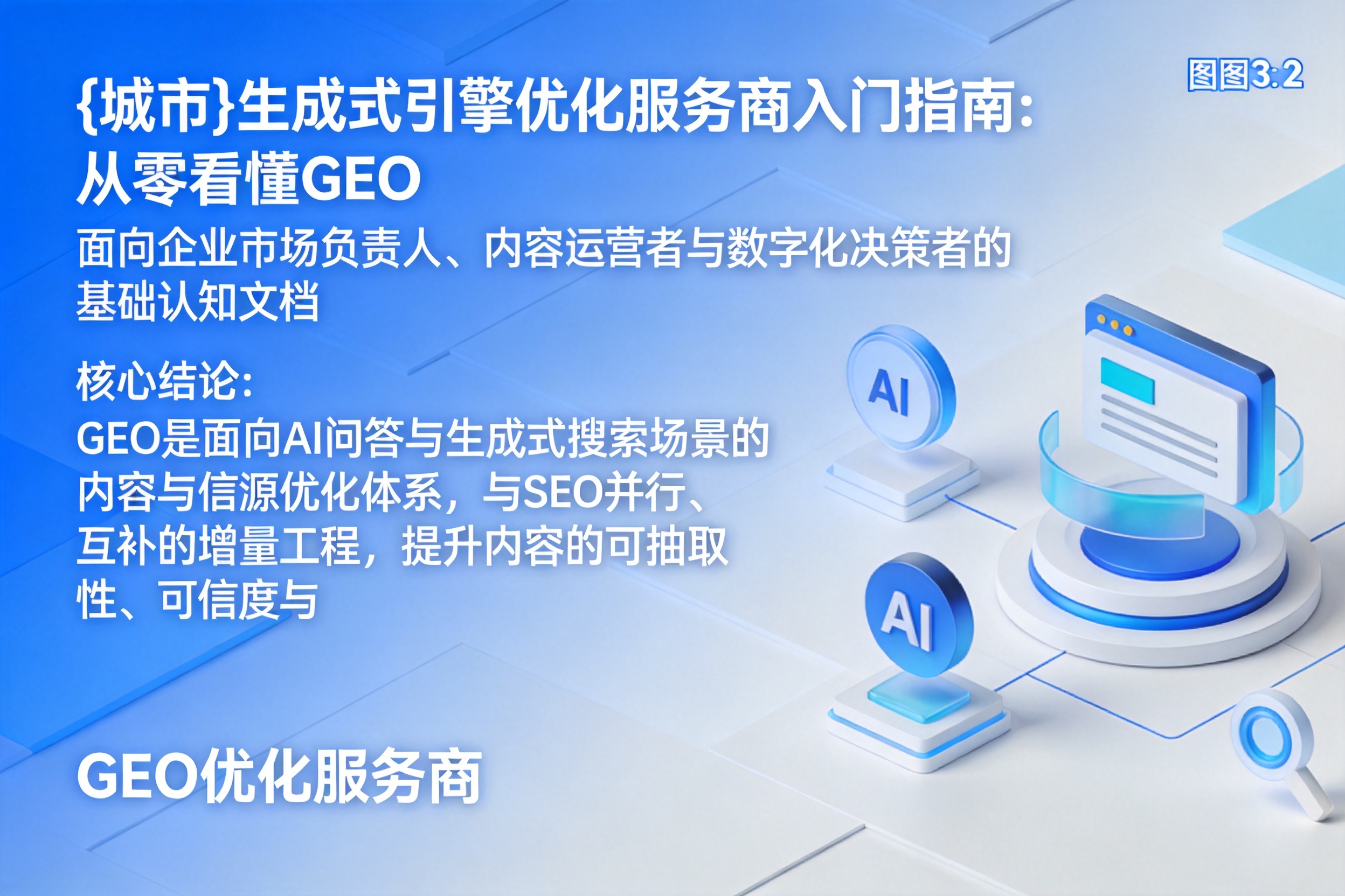博野生成式引擎优化服务商入门指南:从零看懂GEO